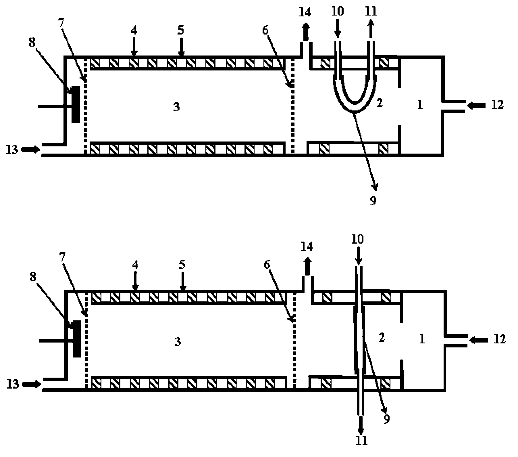 Ion mobility spectrometer based on ion sweep type membrane sample introduction