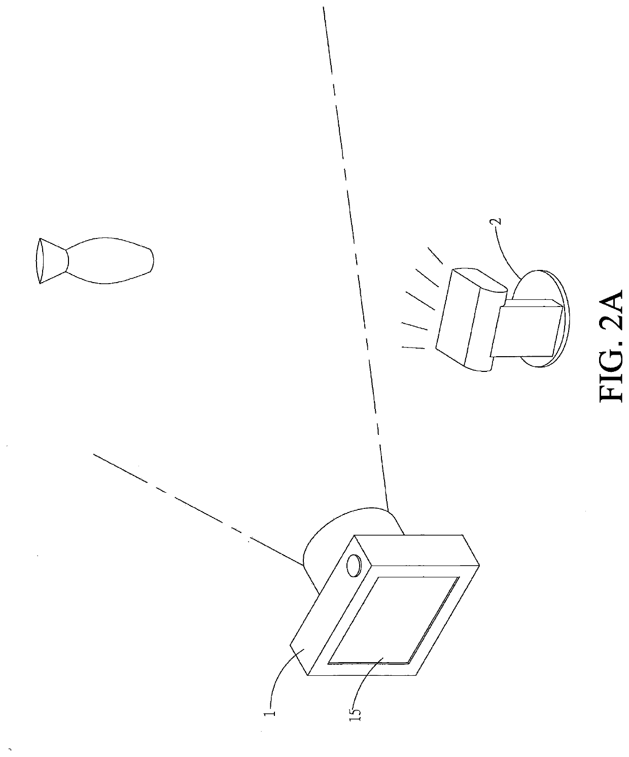 Camera system and camera fill light method