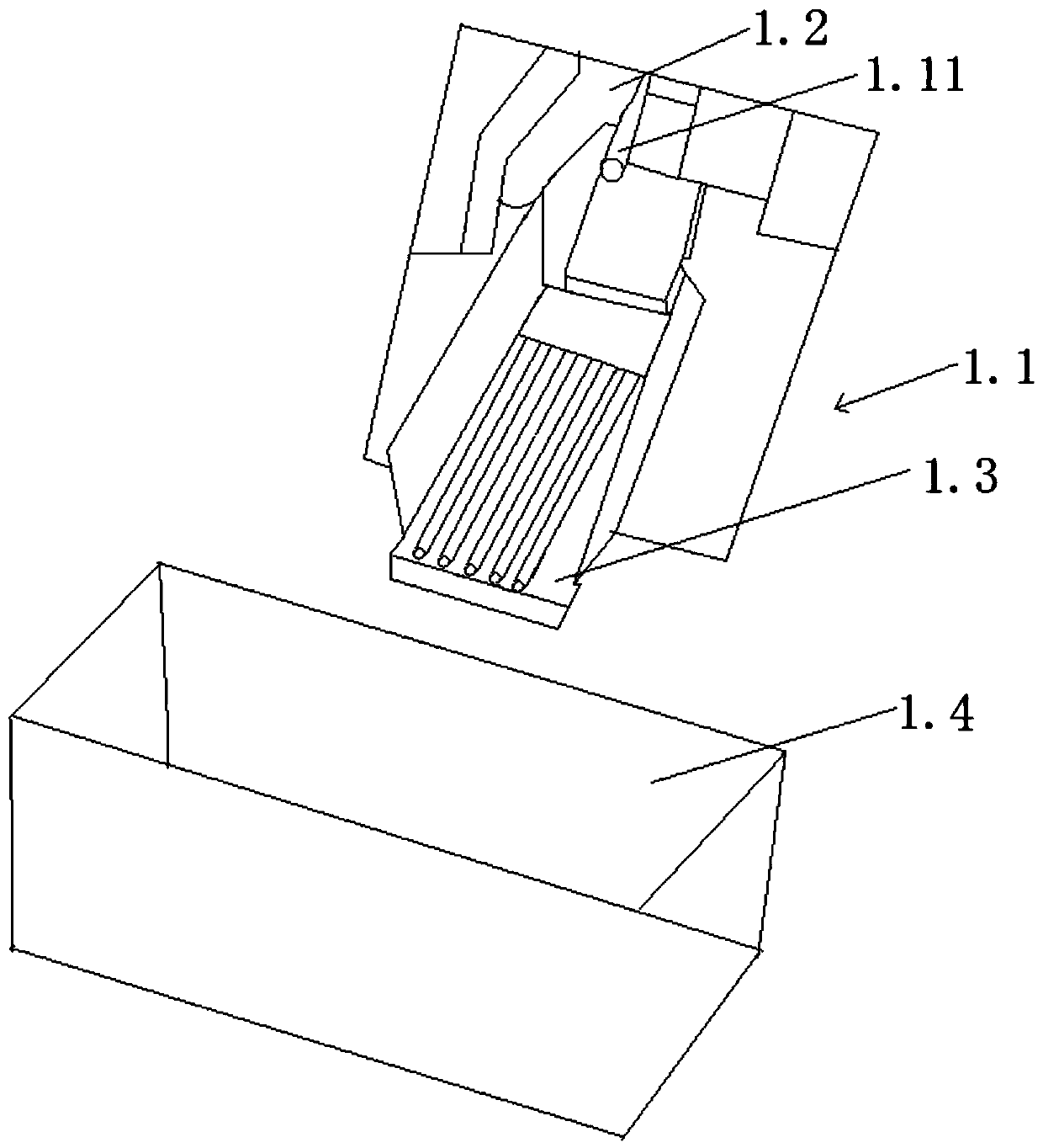 Production process of automobile hub fastening component