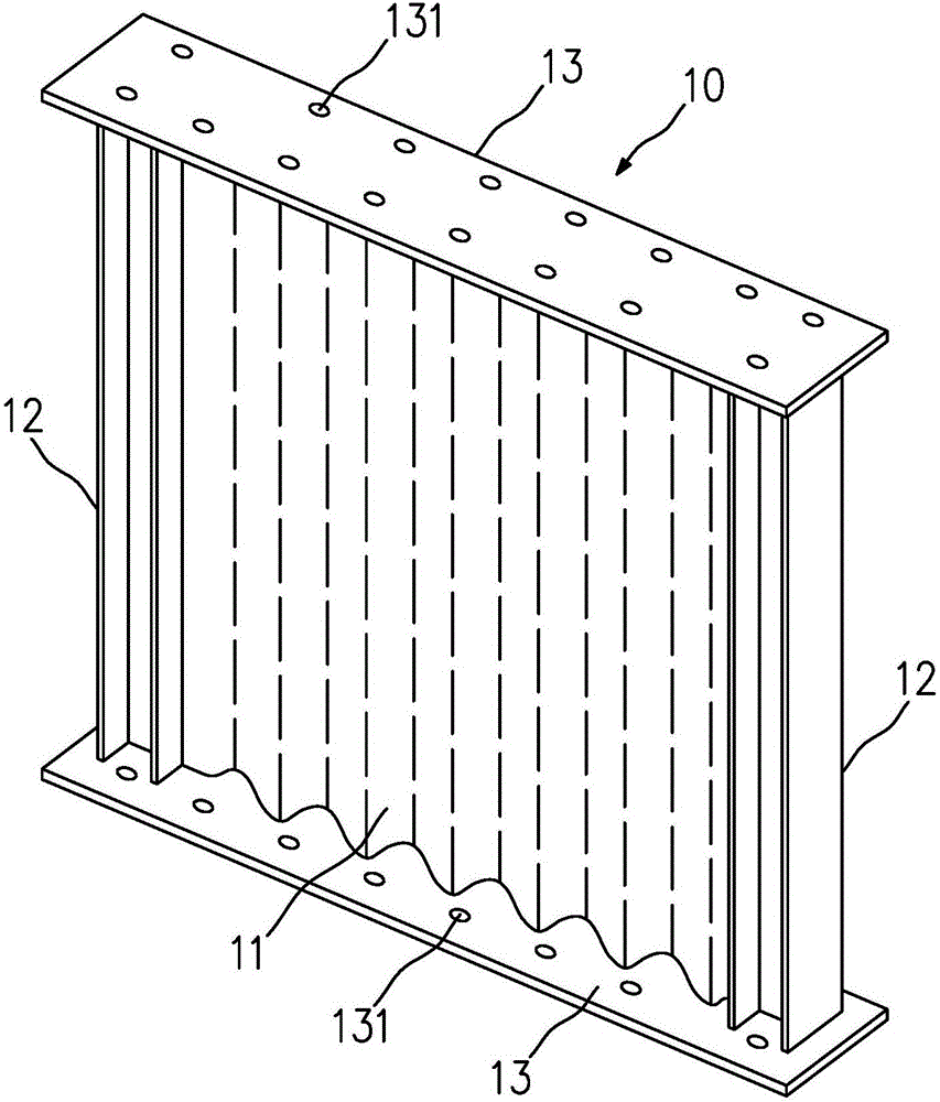 Antinode core-board precast concrete prefabricated composite wall