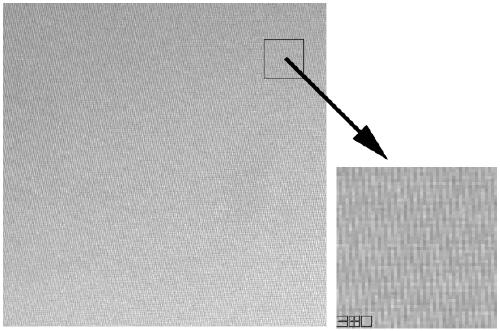 Grating three-dimensional scanner moire fringe elimination method based on DLP projection