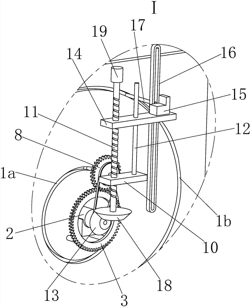 Screw-type flying experiencing machine