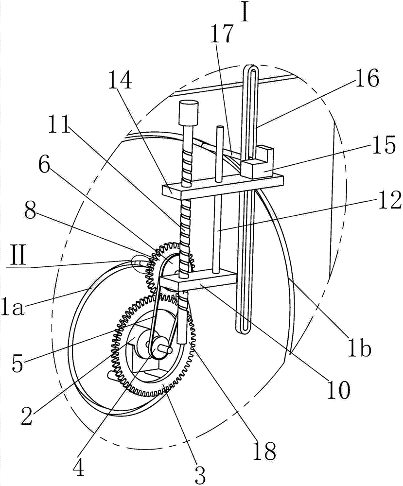 Screw-type flying experiencing machine