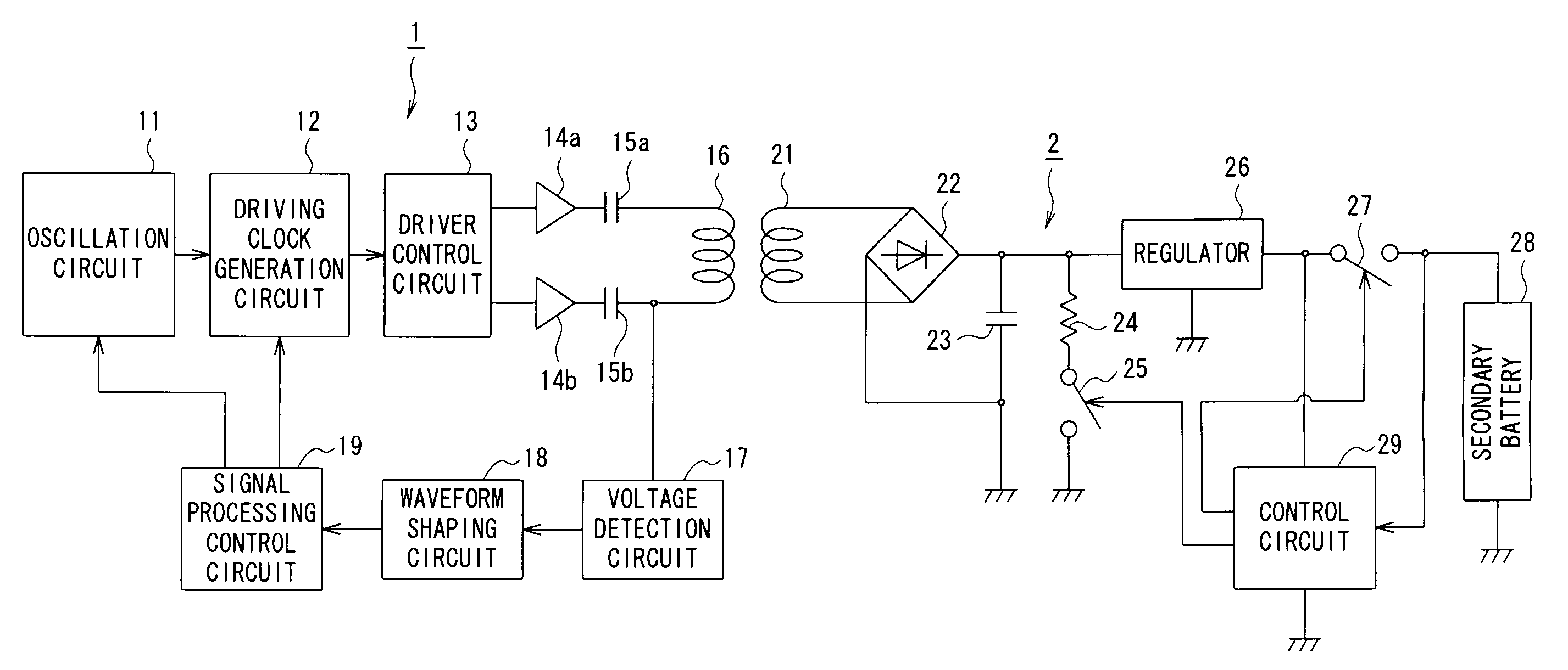 Noncontact power transmission system and power transmitting device