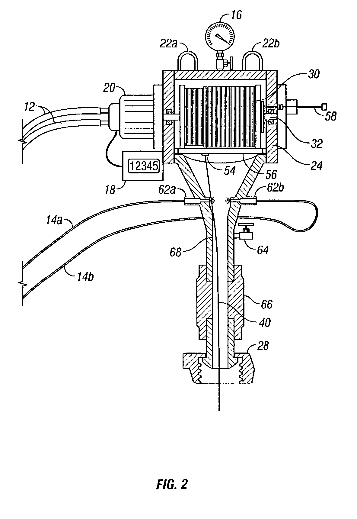 Method and apparatus for determining the temperature of subterranean wells using fiber optic cable