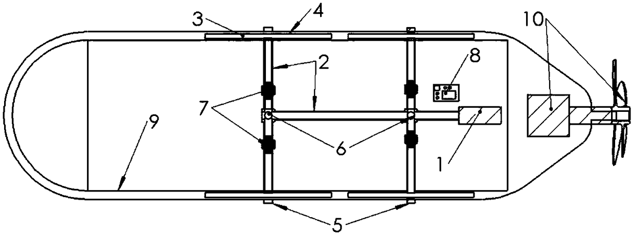 High-speed moving body microbubble drag reduction structure in water