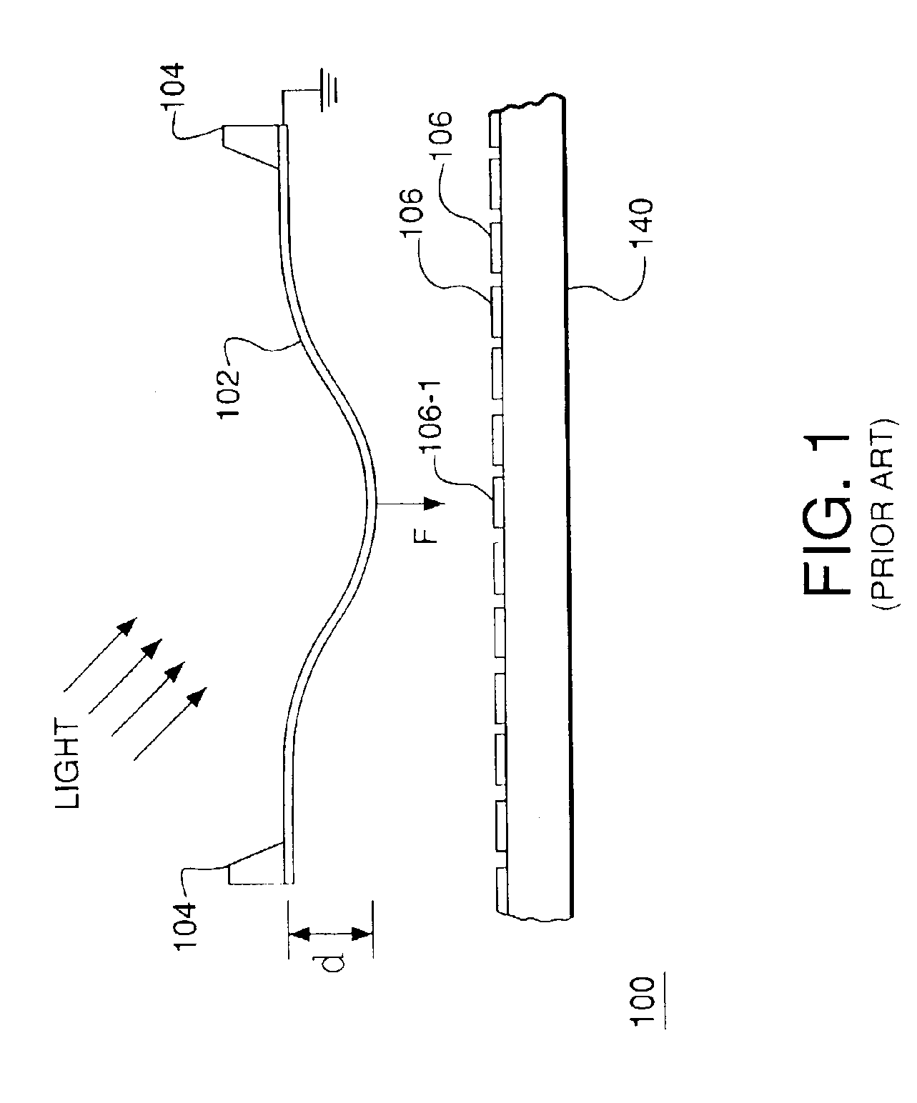 Deformable segmented MEMS mirror