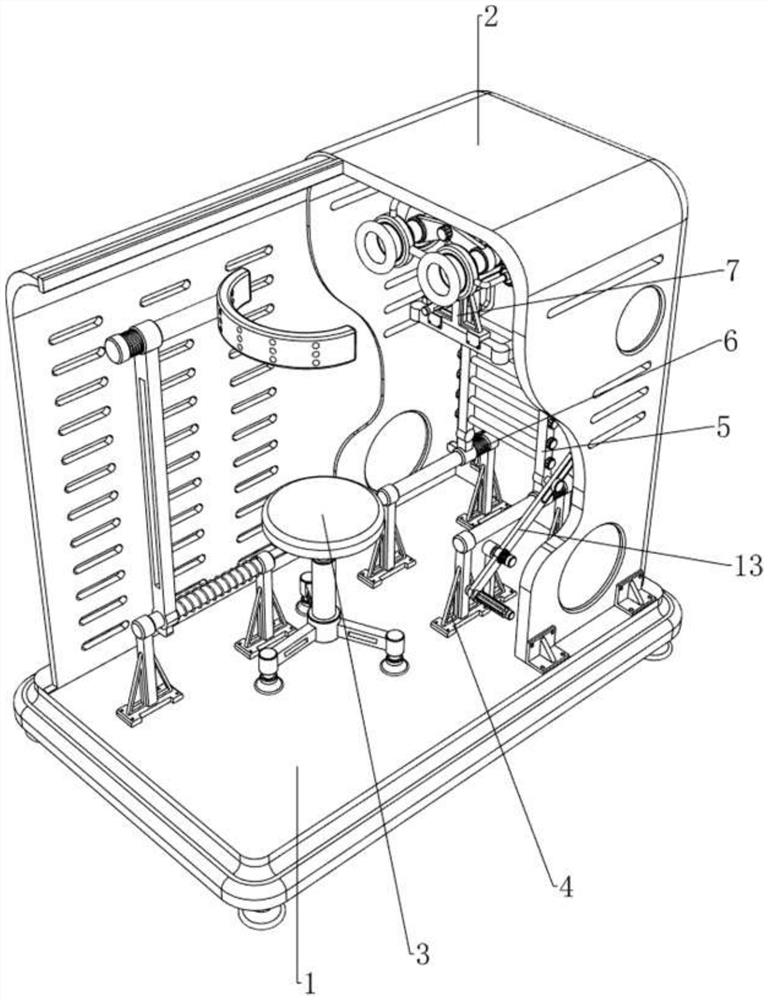 Device for detecting elasticity of crystalline lens through optical coherence elastography