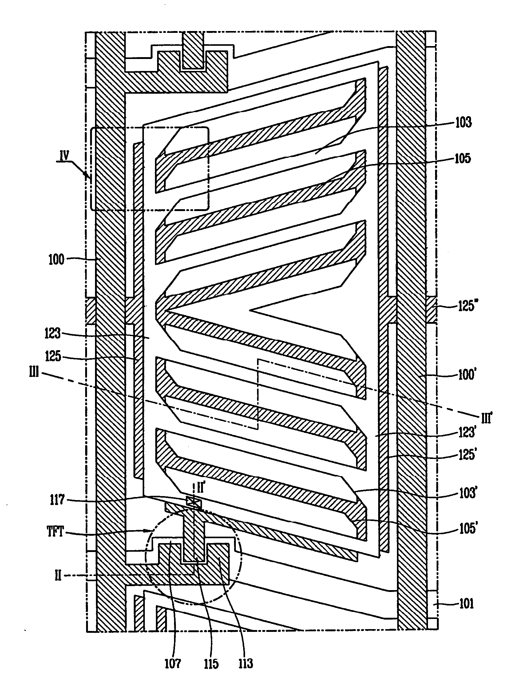 In-plane switching mode liquid crystal display device