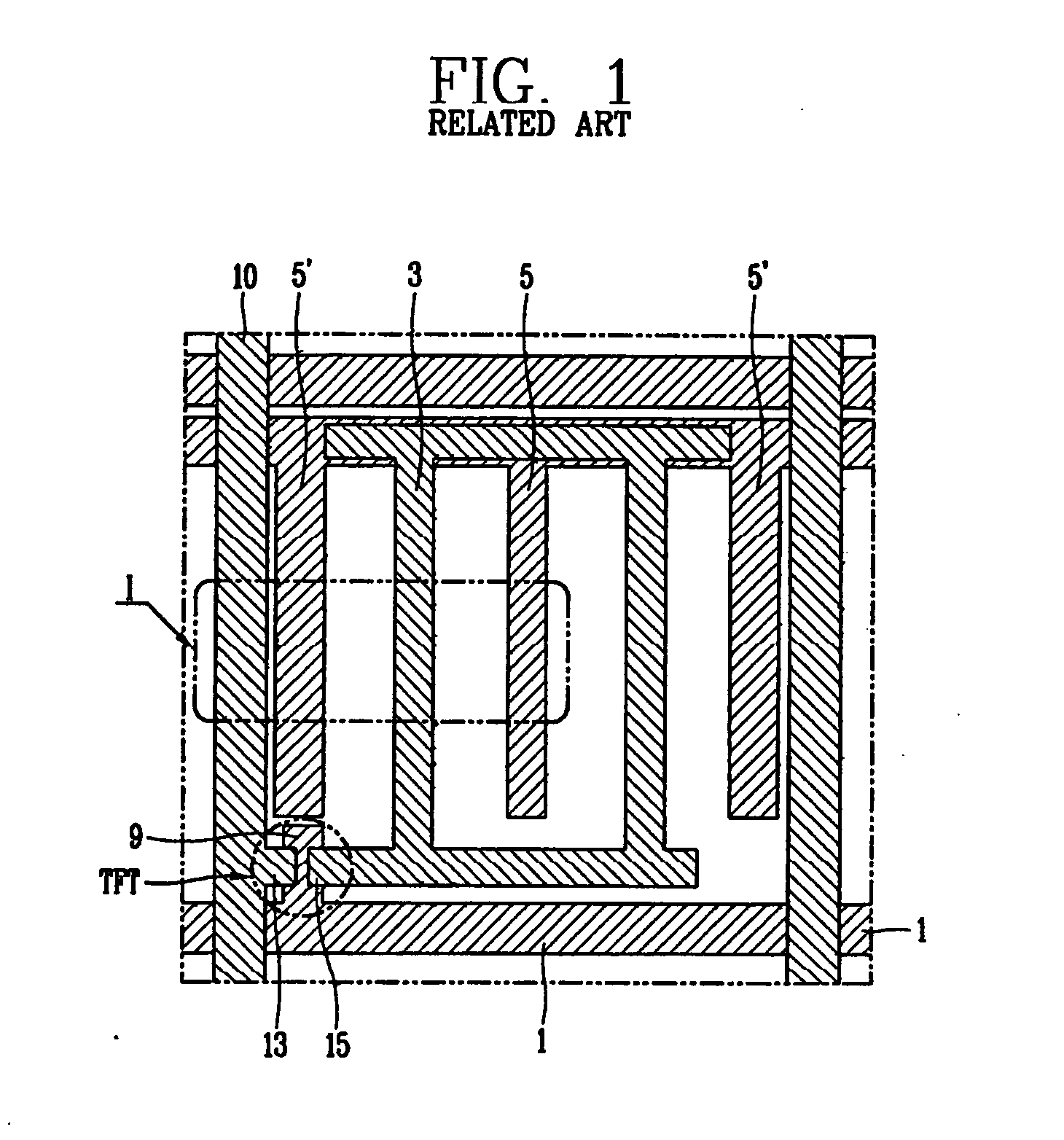 In-plane switching mode liquid crystal display device