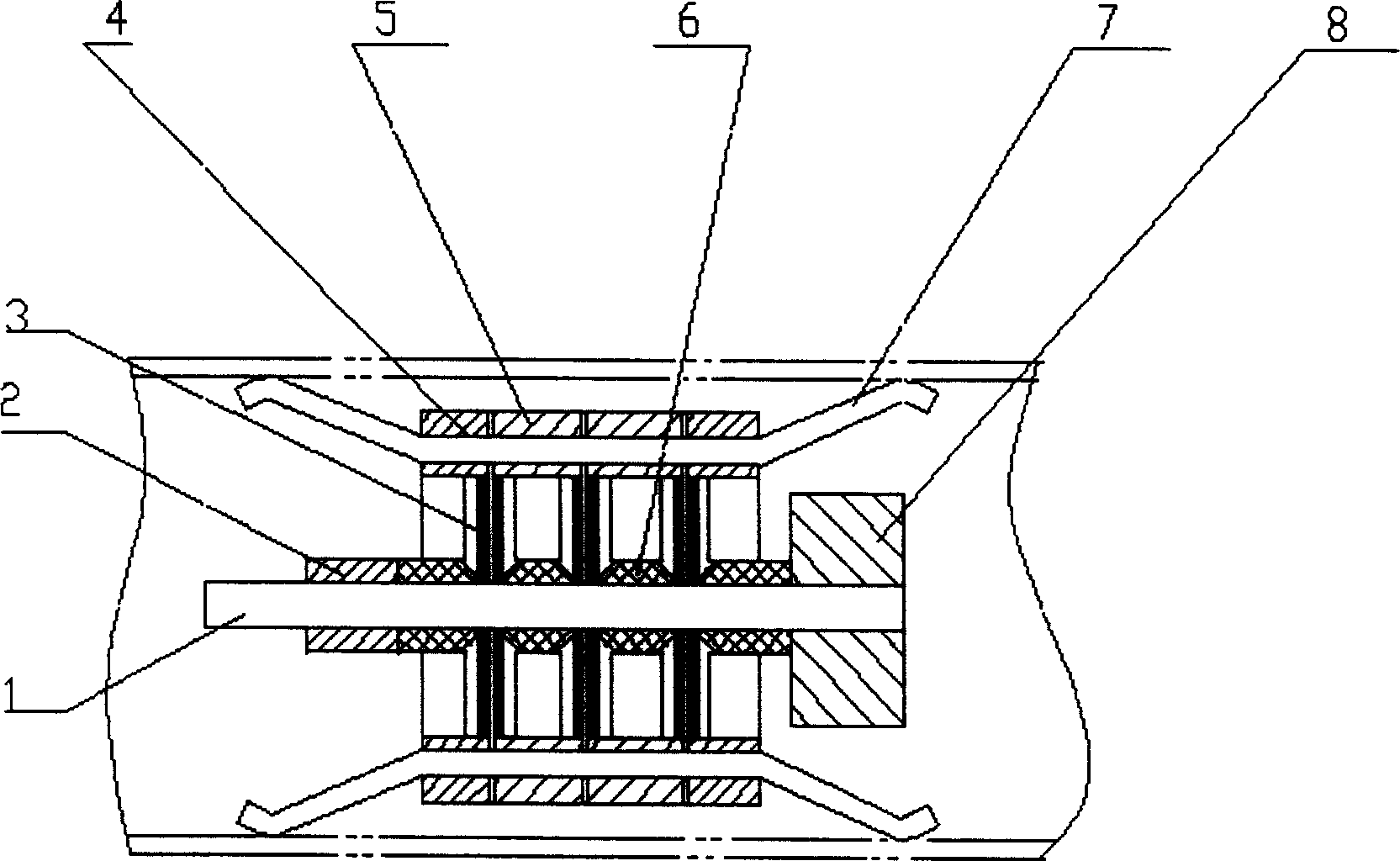 Minisize linear driver based on dimorphic crystal piezoelectric film