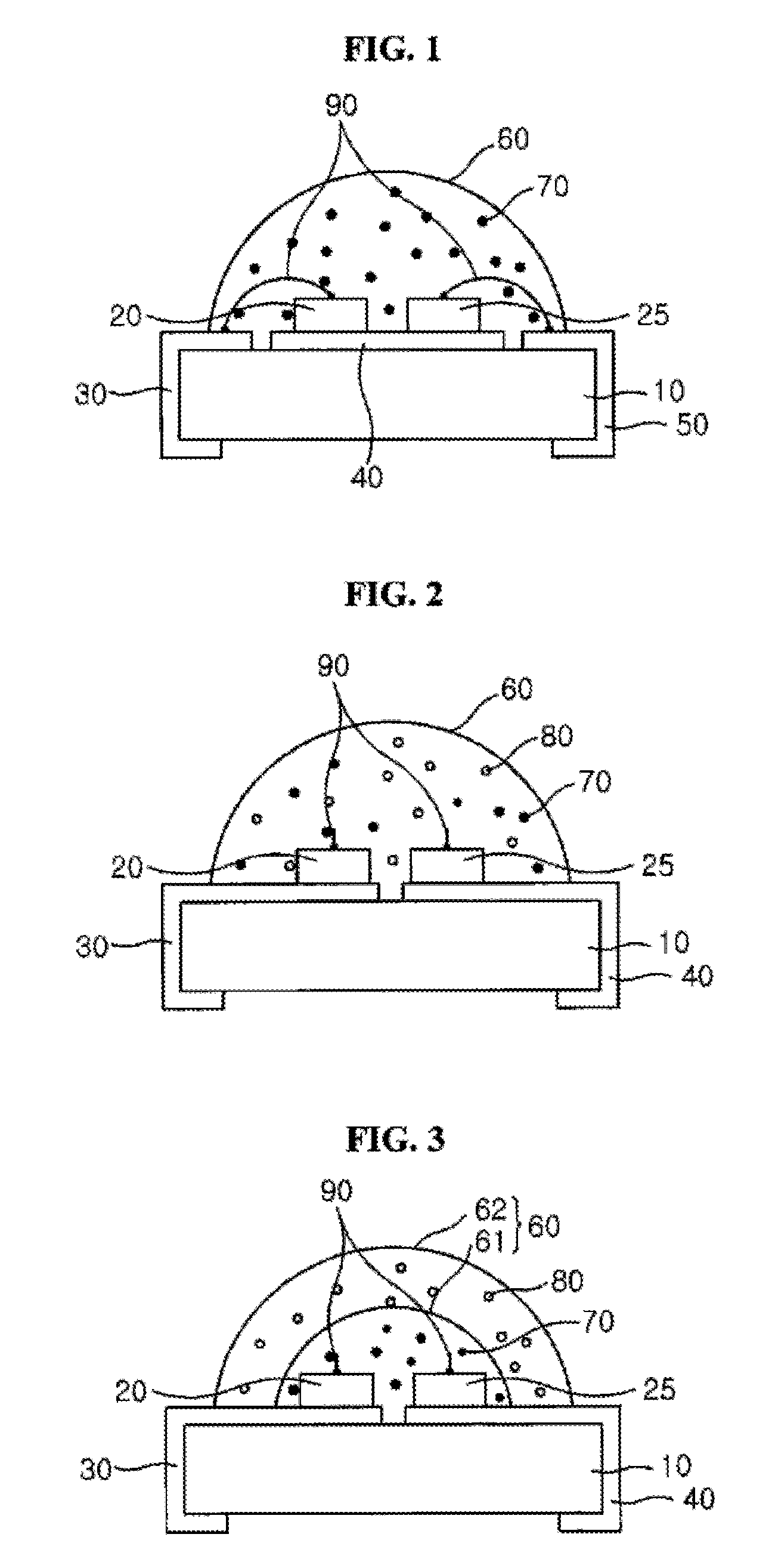 Light emitting device and LCD backlight using the same