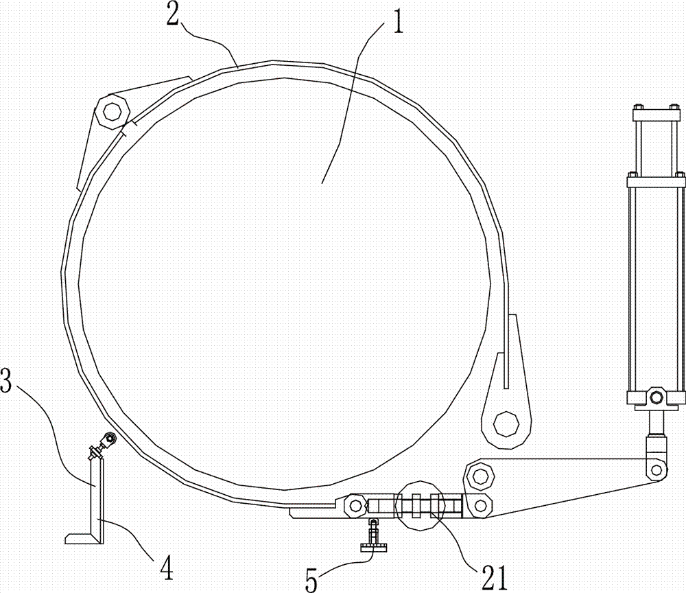 Towing winch with double-end screws