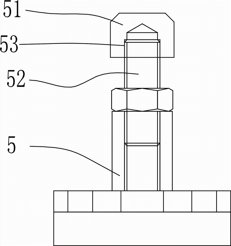 Towing winch with double-end screws