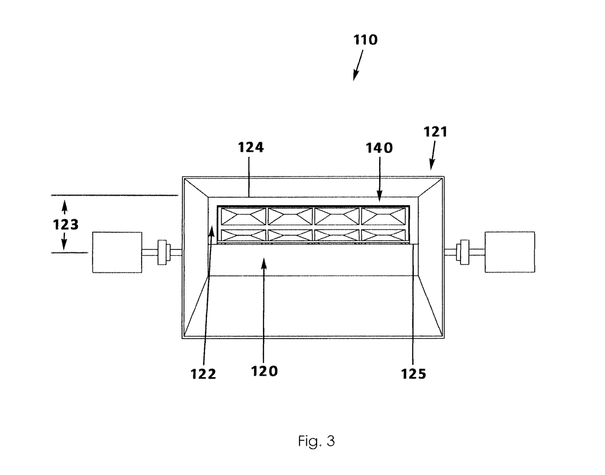 Forced air battery charging system