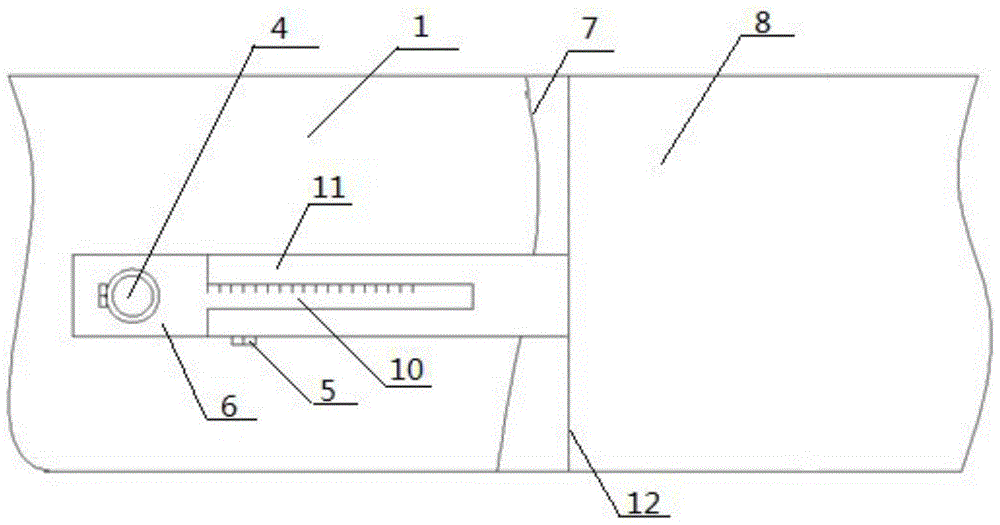 Line drawing method and line drawing tool for on-site assembly