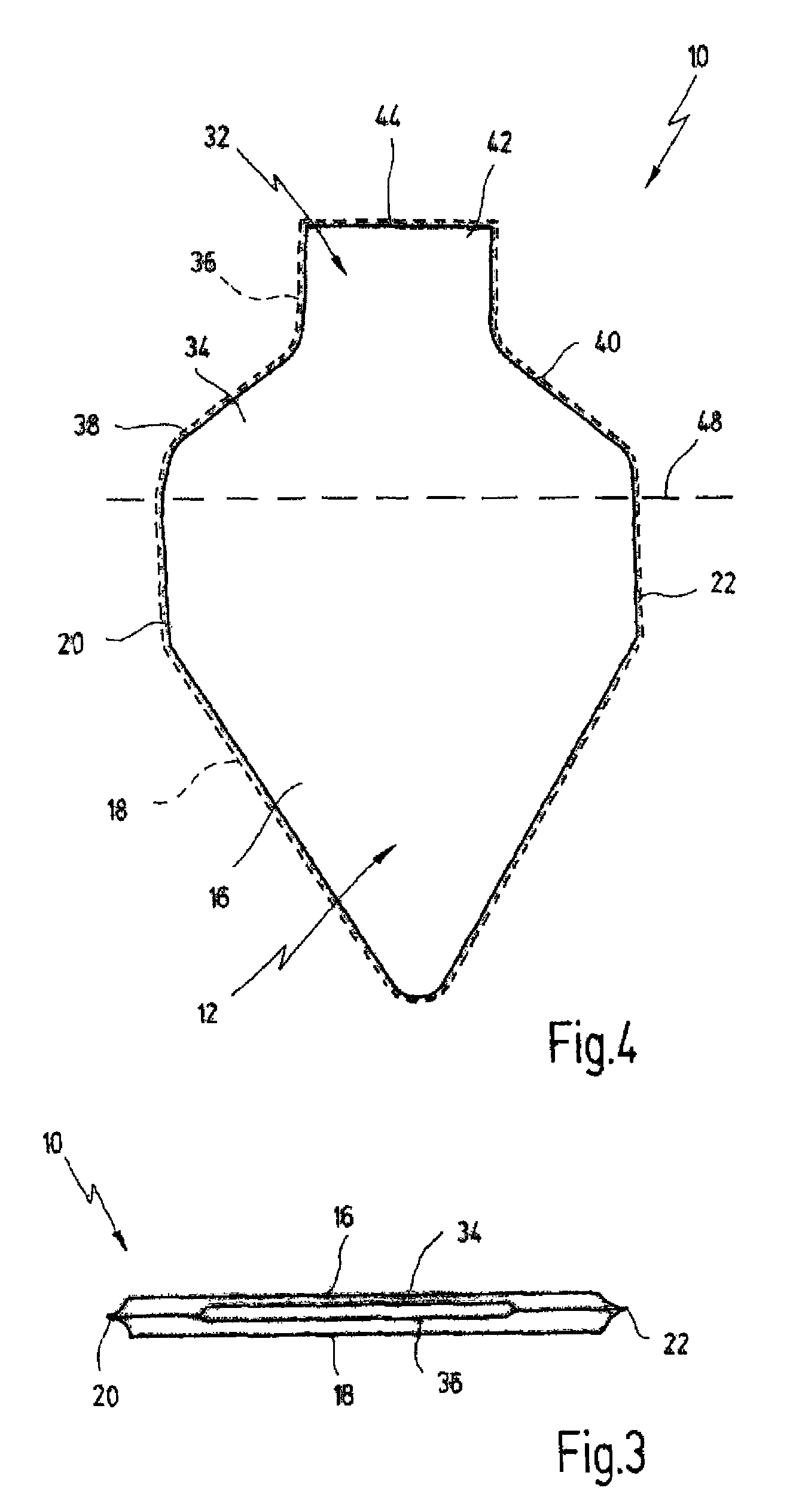 Endosurgical extraction bag for collecting body tissue or body fluid