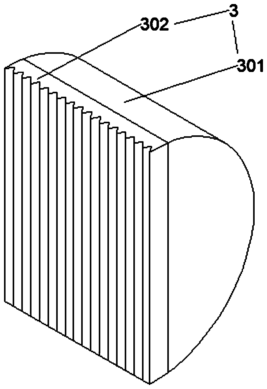 Device for directionally distributing steel fibers and application thereof