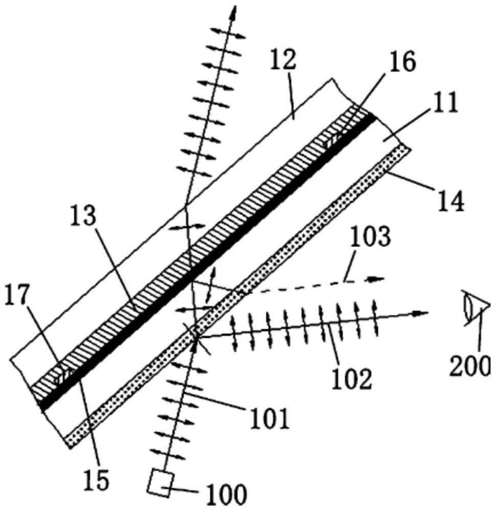 Laminated glass and head-up display system