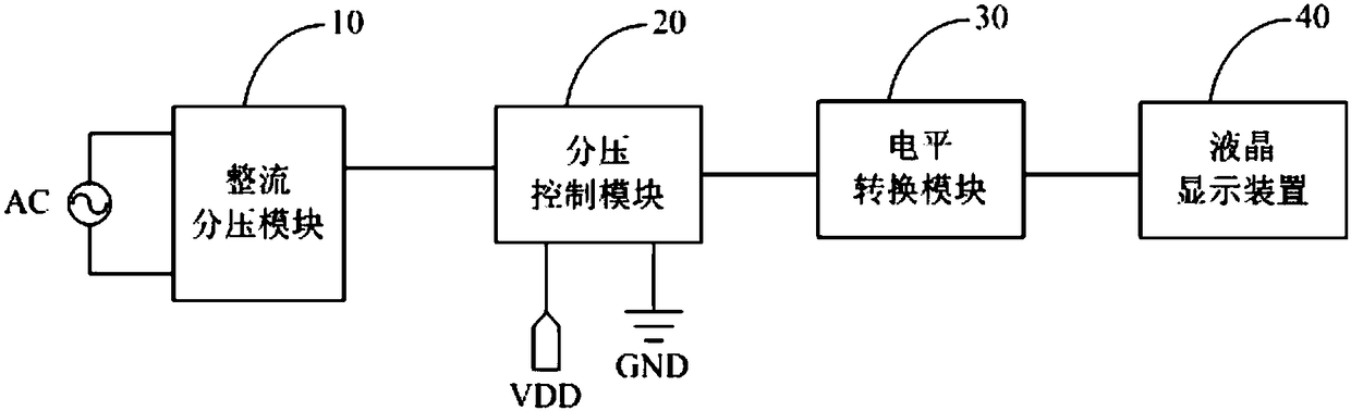 Power-off ghosting elimination control circuit and control method thereof and liquid crystal display device