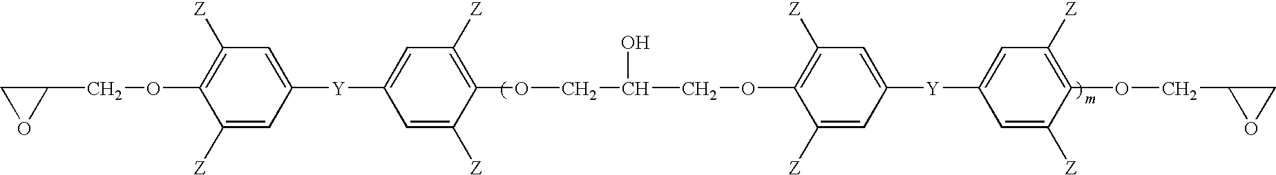 Composition of polyimide and sterically-hindered hydrophobic epoxy