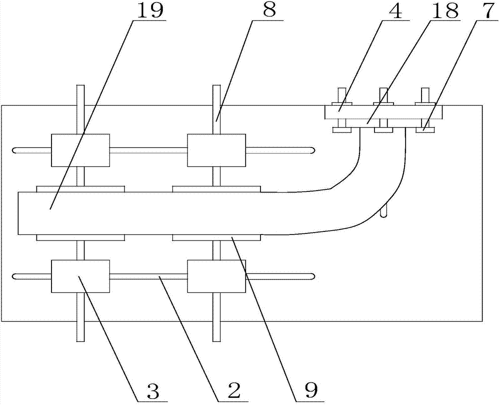 Positioning mechanism for improving welding efficiency for exhaust manifold and flange