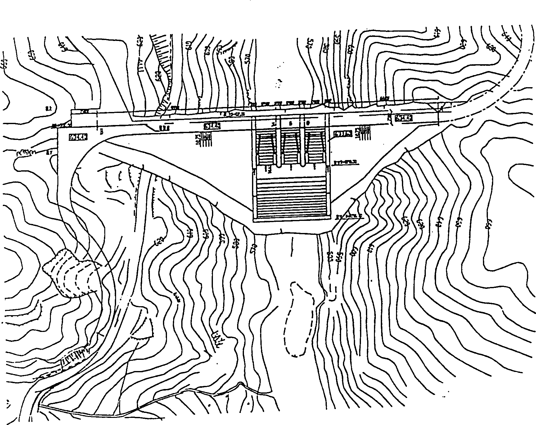 Method for designing practical weir in broadband and coarse vacuum