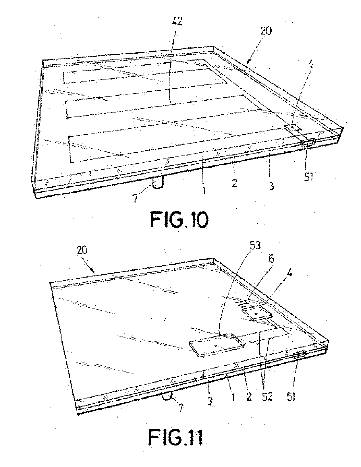 Mirror for a solar reflector, method of mirror assembly and management system in a solar field