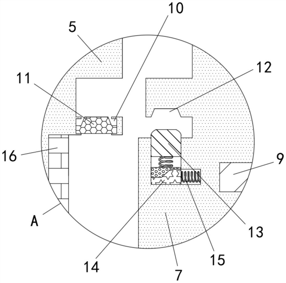 Jaw electromagnetic clutch clamping device