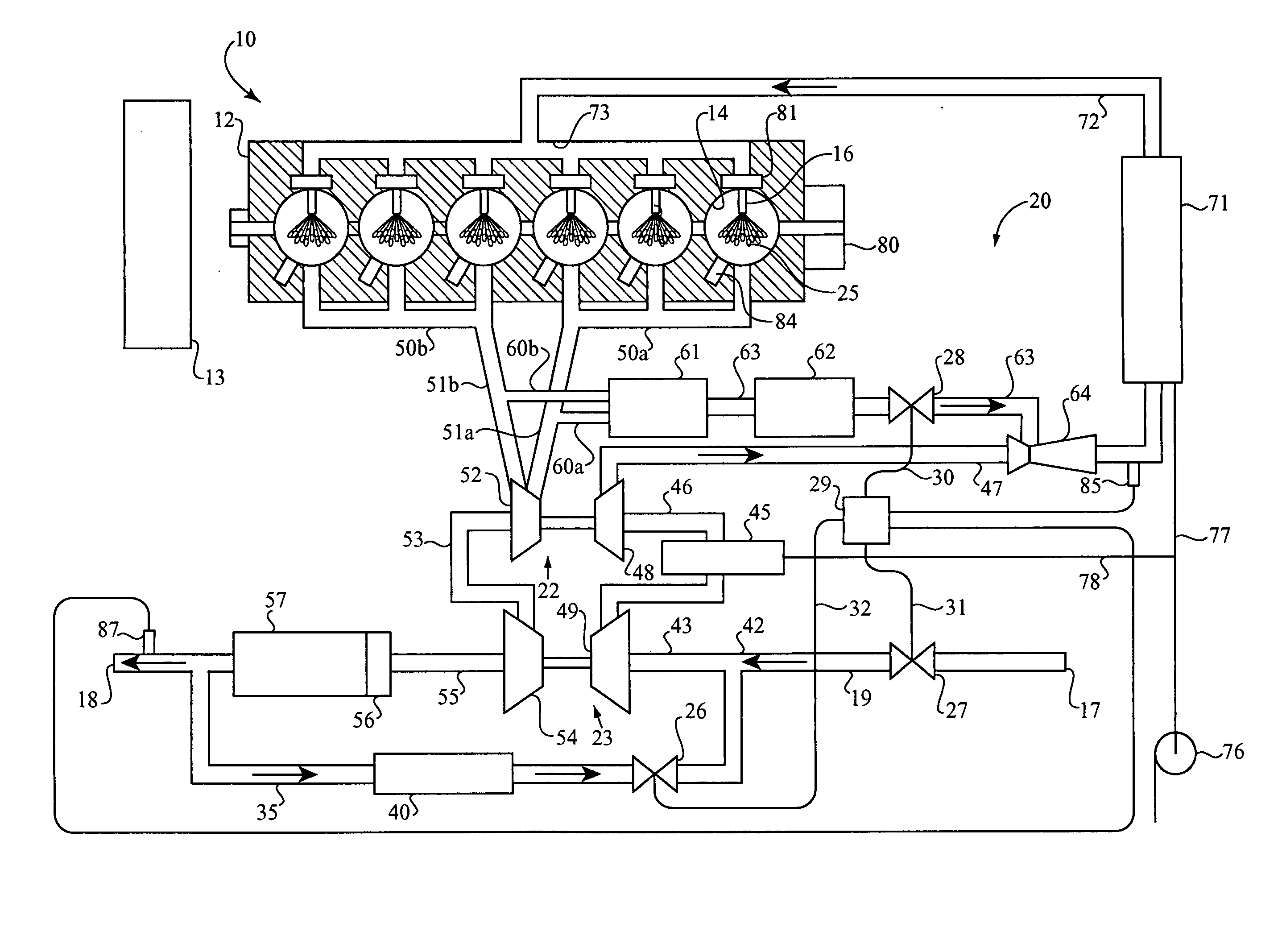 Combustion balancing in a homogeneous charge compression ignition engine