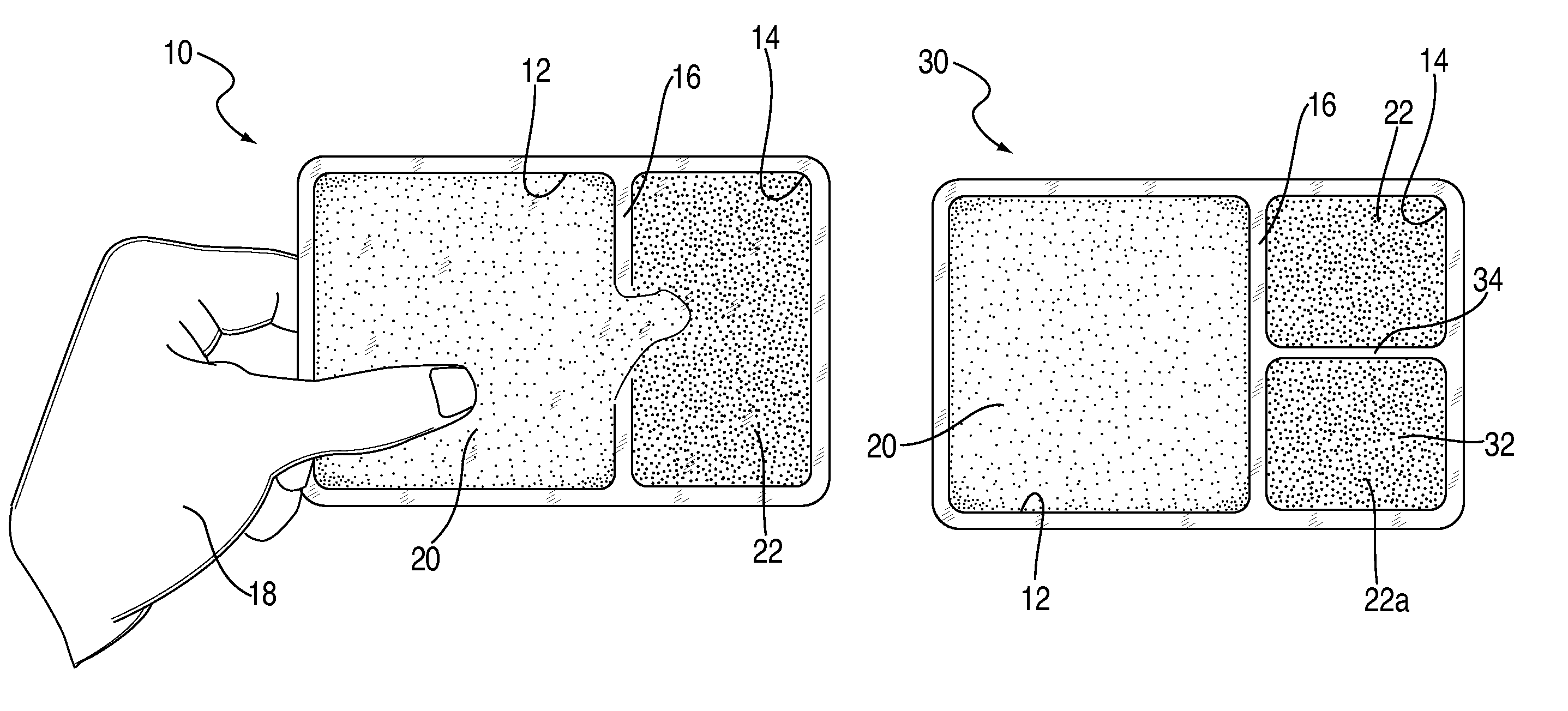 Ready mixed setting type joint compound and set initiator in chambered pouch