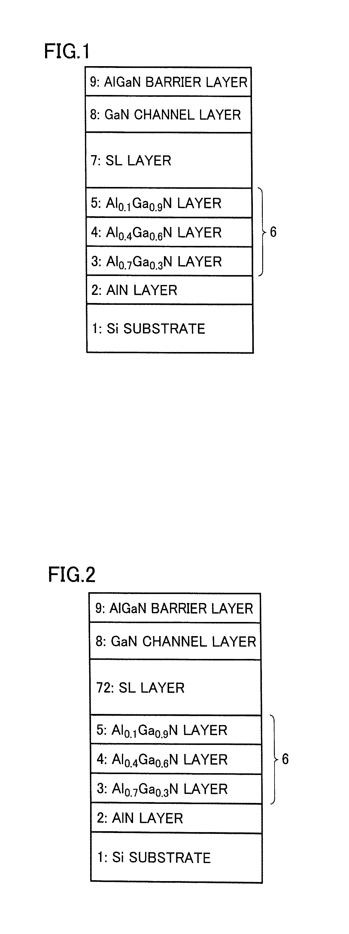 Epitaxial wafer for heterojunction type field effect transistor