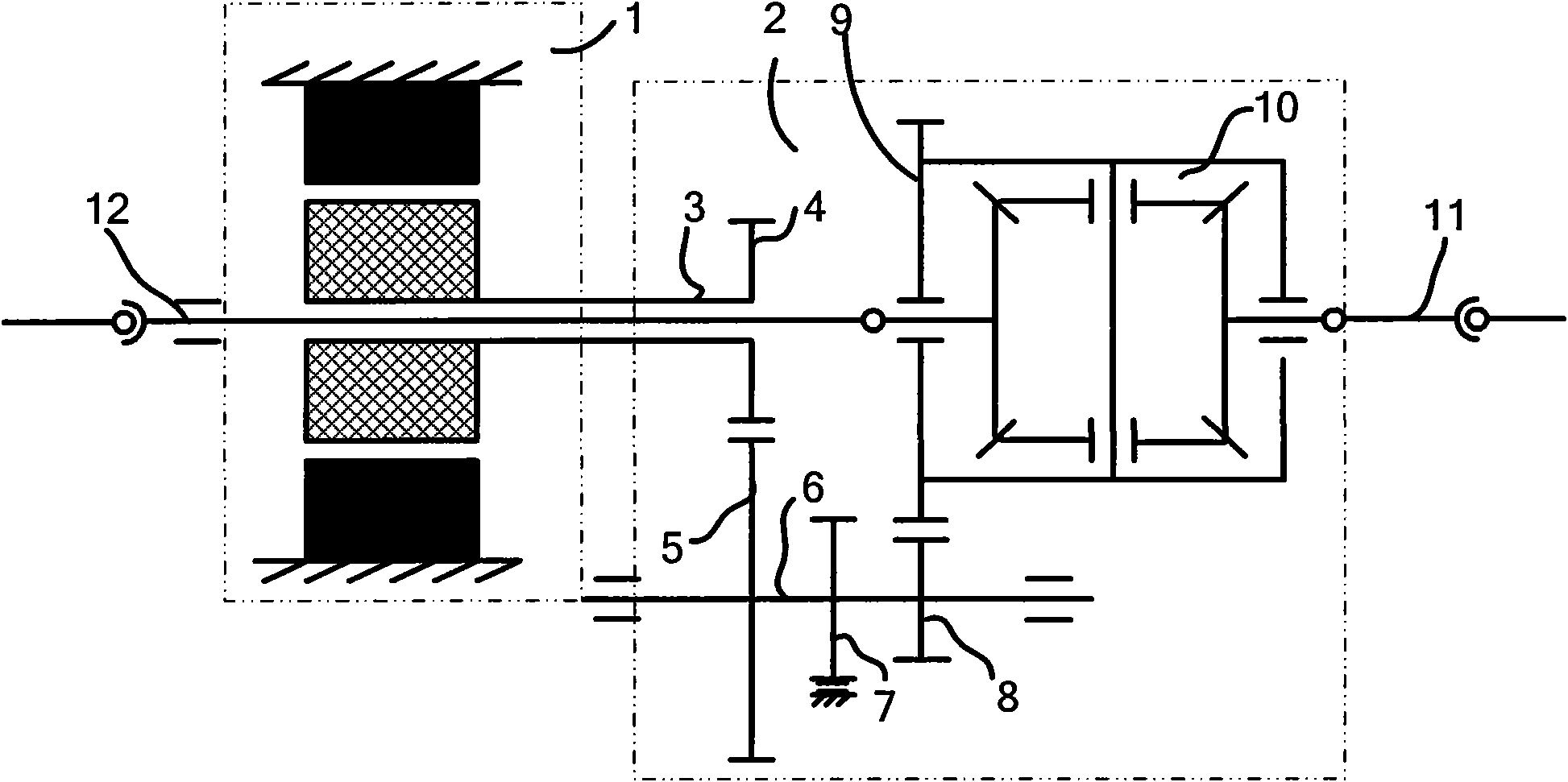 Integrated motor driving system