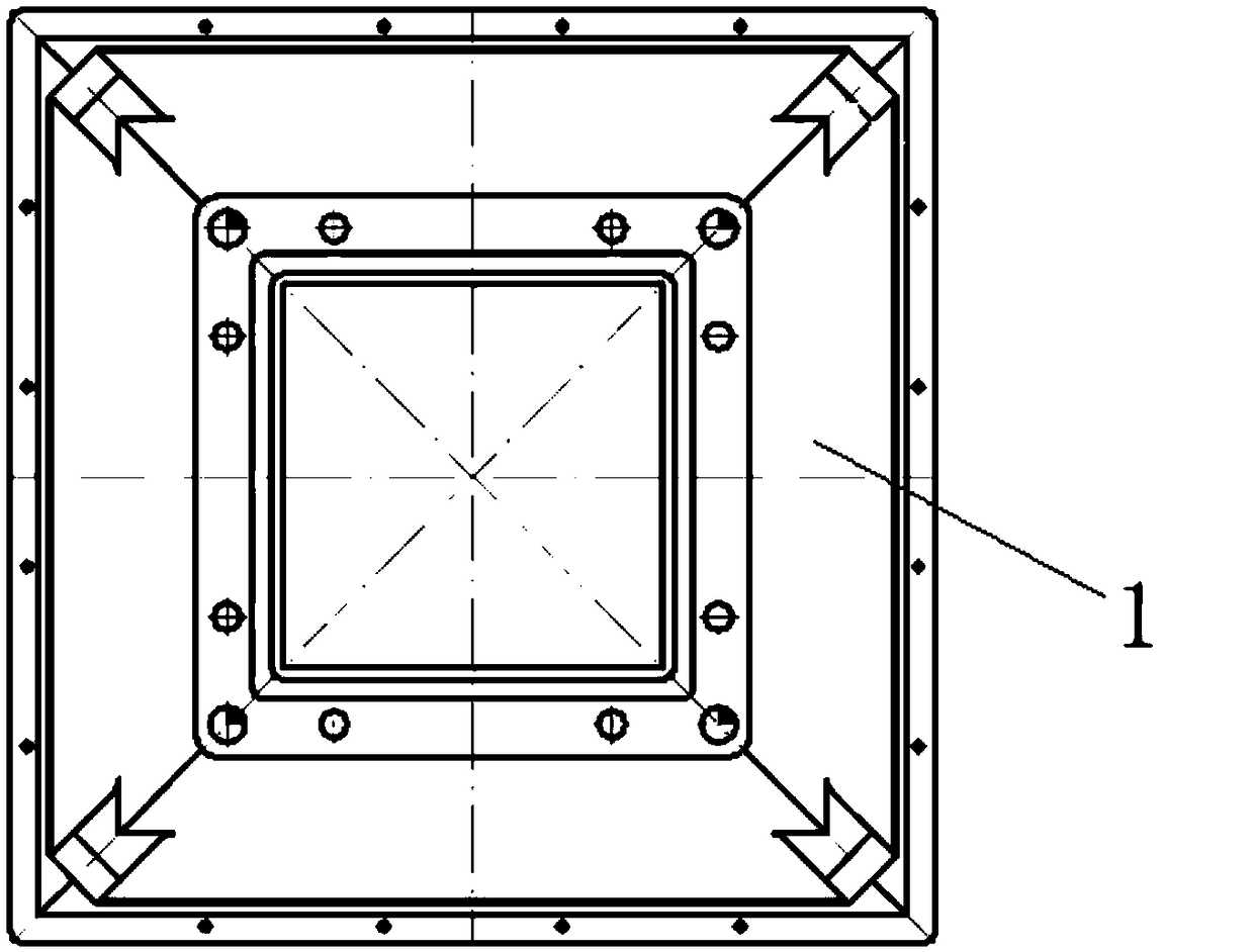 High-frequency induction brazing method and high-frequency inductor for a new type of feed horn