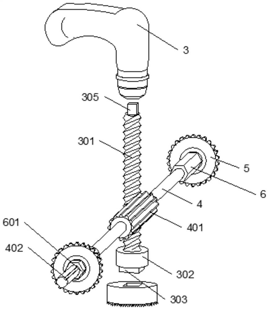 Construction device and construction method of a sunken toilet