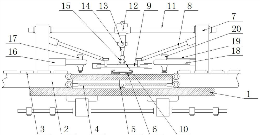 Mounting machine for chip processing