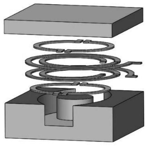 A pcb board planar transformer based on non-integer turn winding design