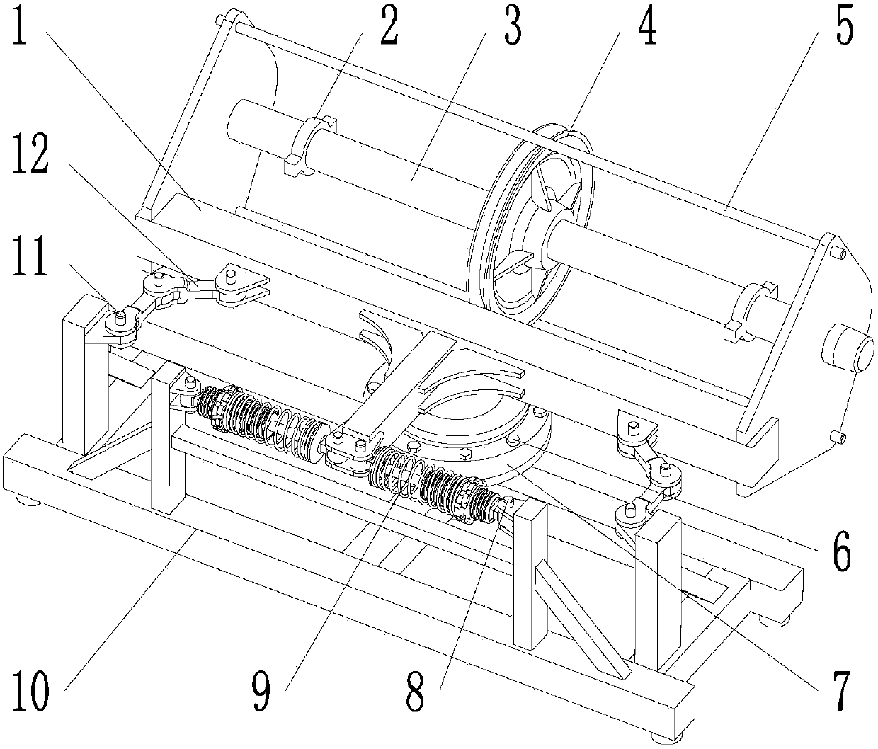 Deflection rope guide