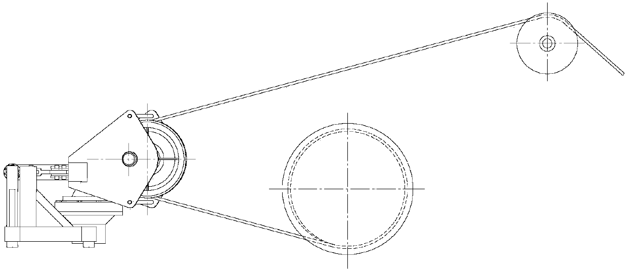 Deflection rope guide