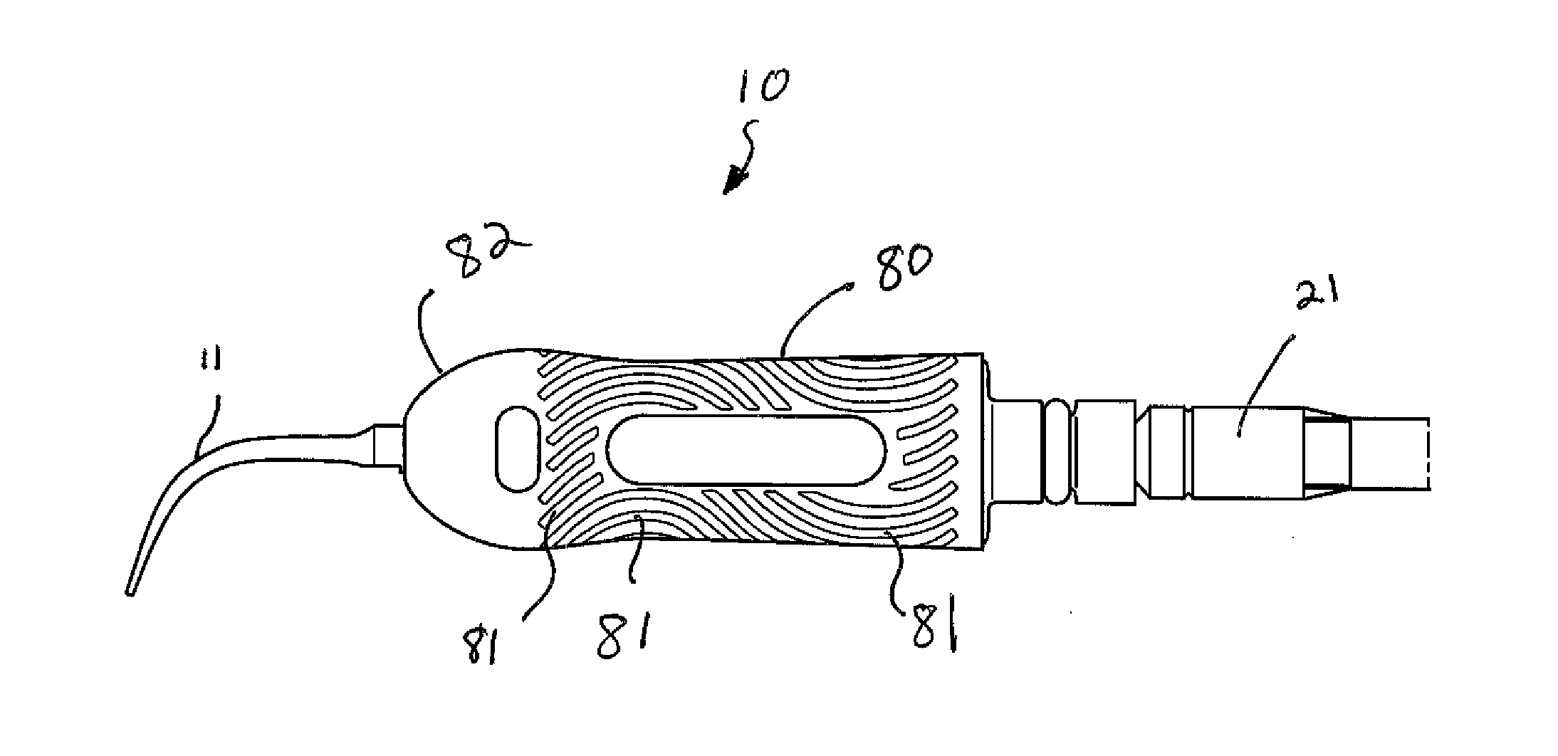 Ultrasonic Dental Scaler Insert with Ergonomic Grip Design