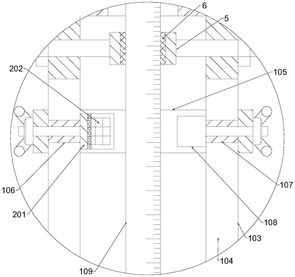 Titration auxiliary device for preventive medicine experiment