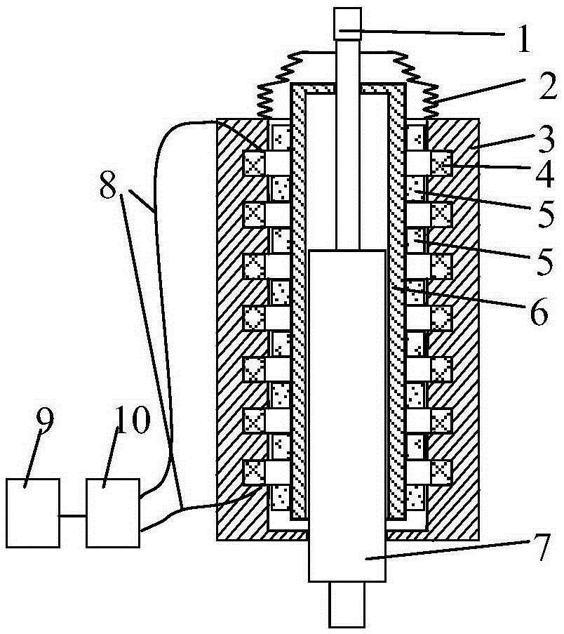 Automobile suspension system vibration energy recovering apparatus