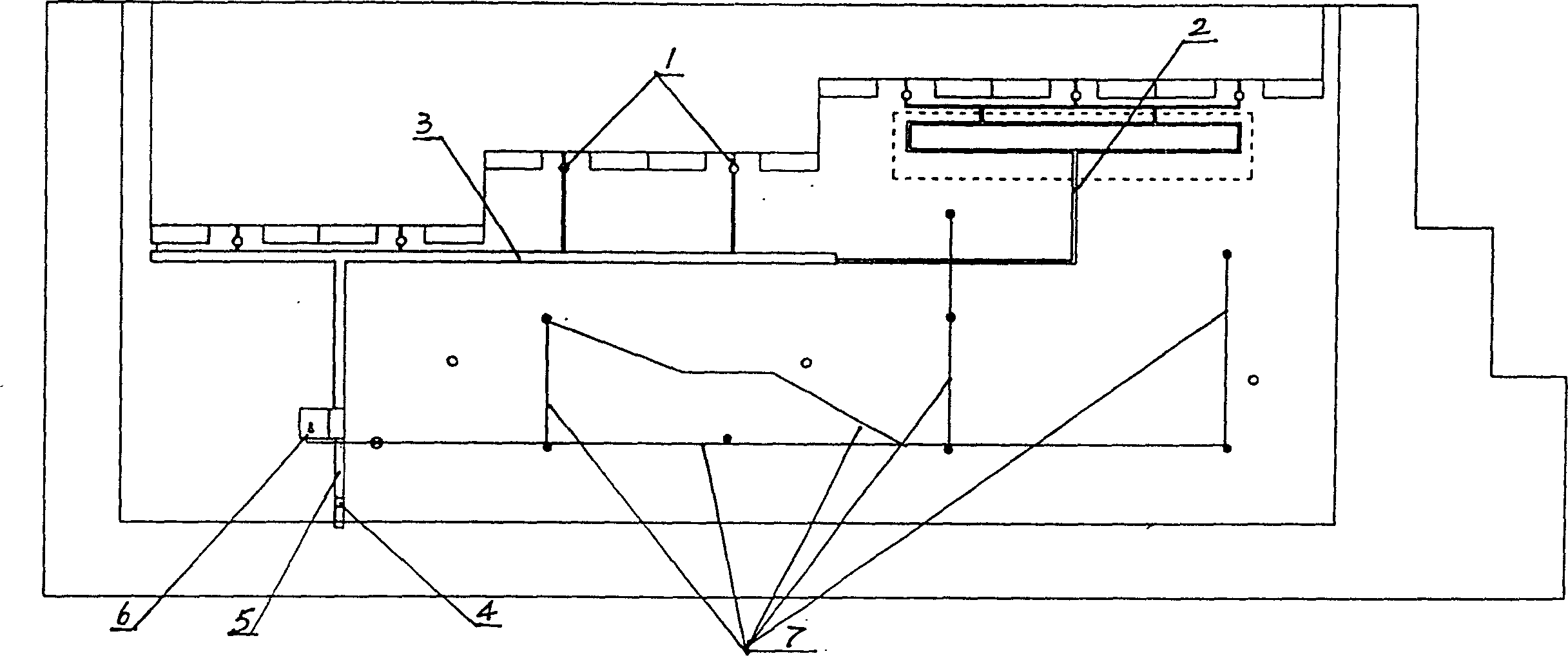 Method for treating and utilizing rain water in block