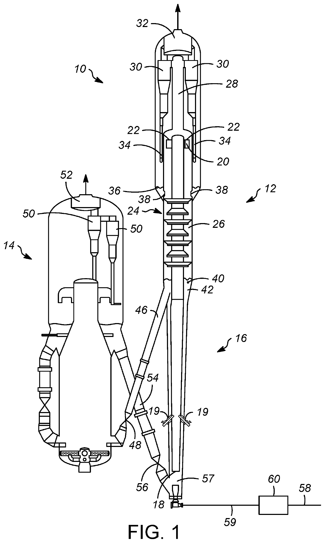 System for power recovery from quench and dilution vapor streams