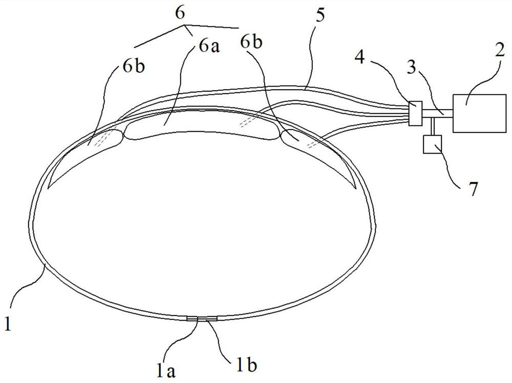 Breathing training device and application thereof