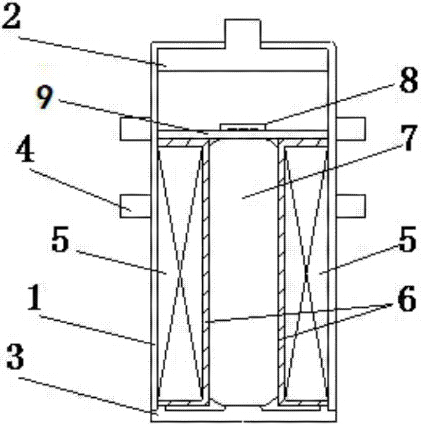 Eddy current array detection apparatus based on compressed sensing and detection method thereof, and eddy current array probe