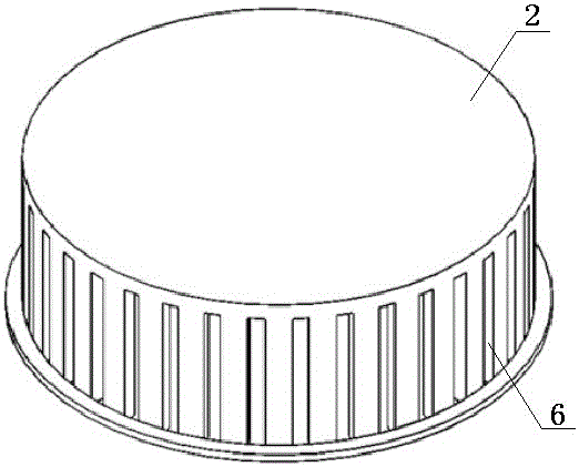 A plastic flower pot with the functions of ventilation and water leakage prevention