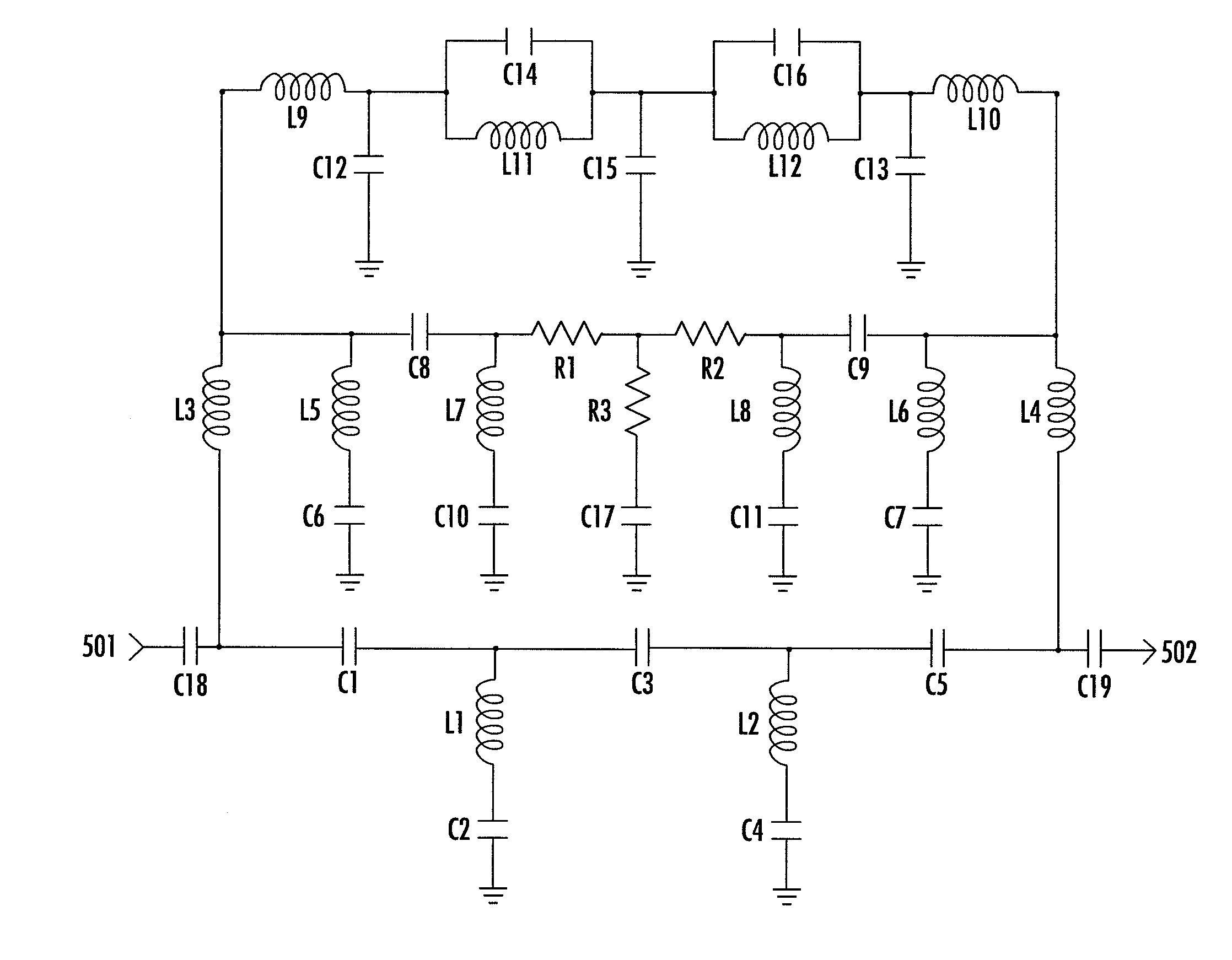 Low-Pass Step Attenuator