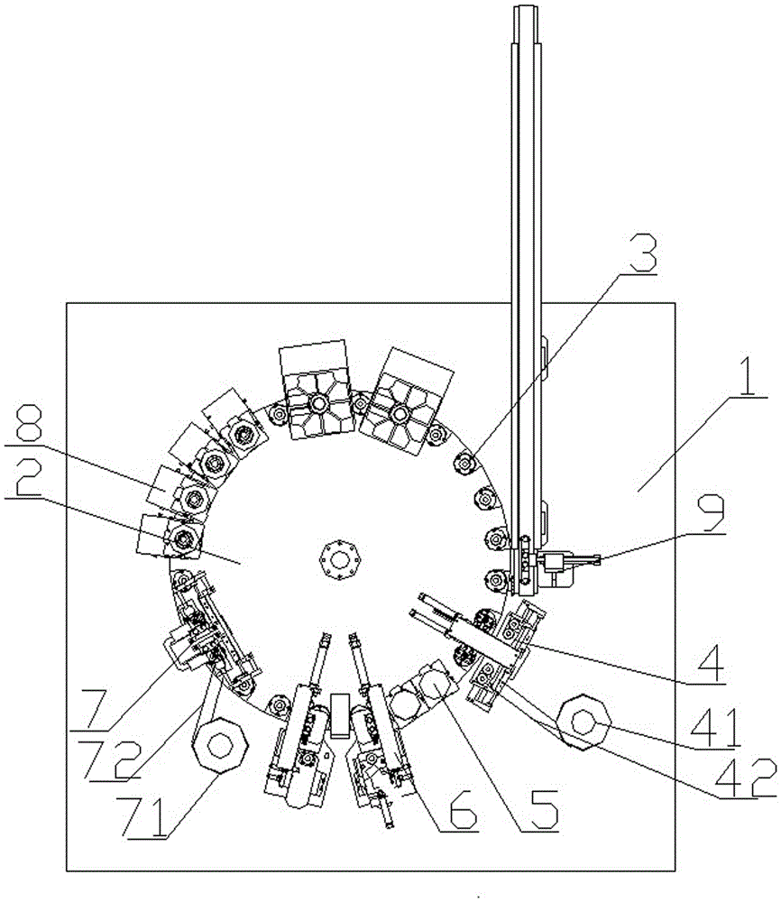 Three-in-one lithium battery cap assembly device