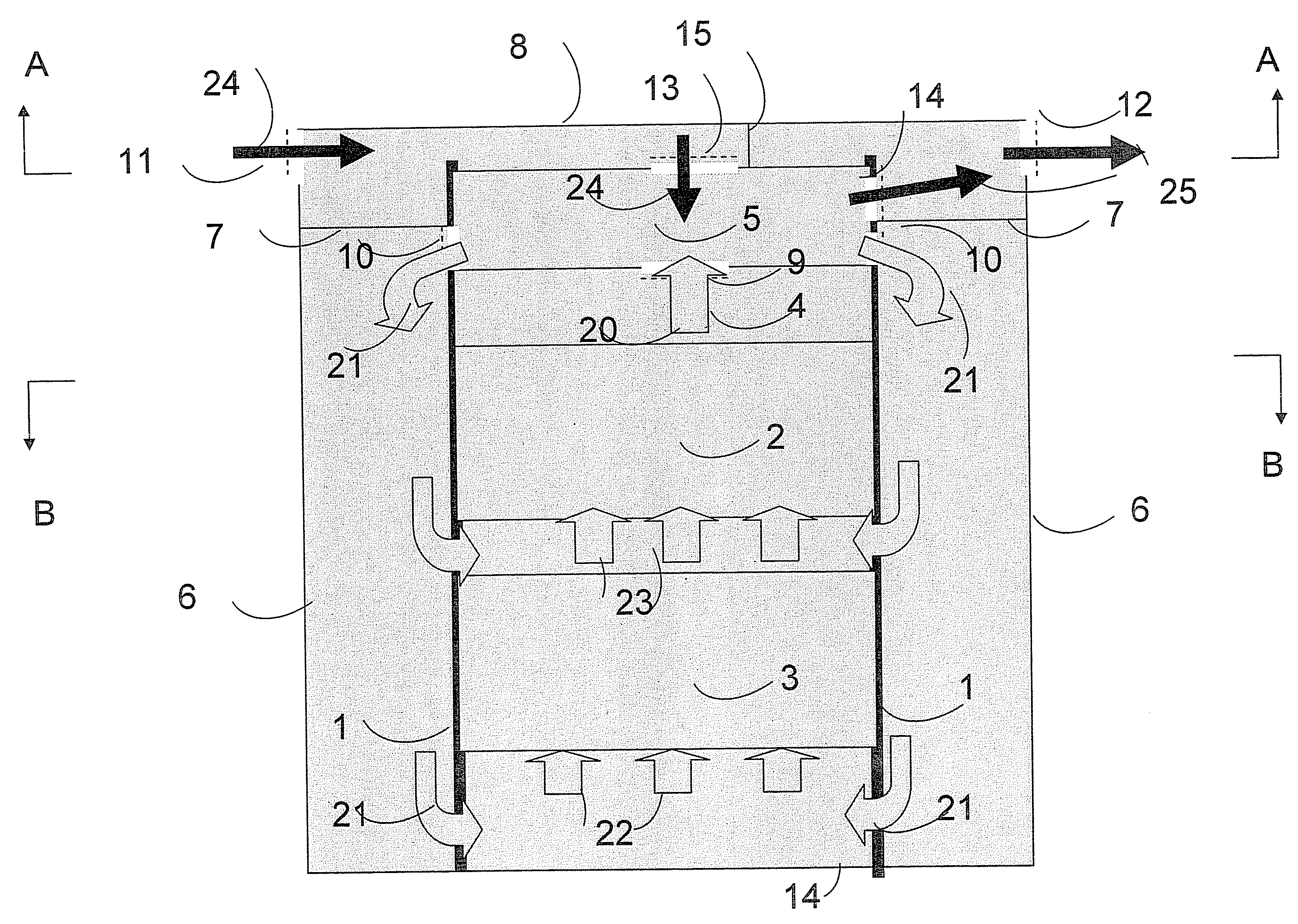 Device for transfer of heat